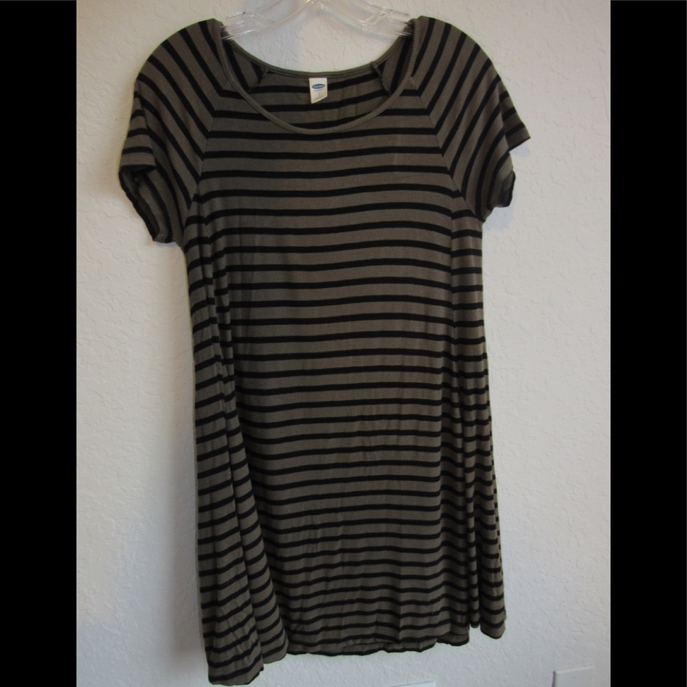 Striped T-Shirt Dress